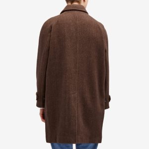 Corridor Herringbone Raglan Overcoat