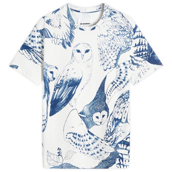 Jil Sander Plus Owl Logo T-Shirt