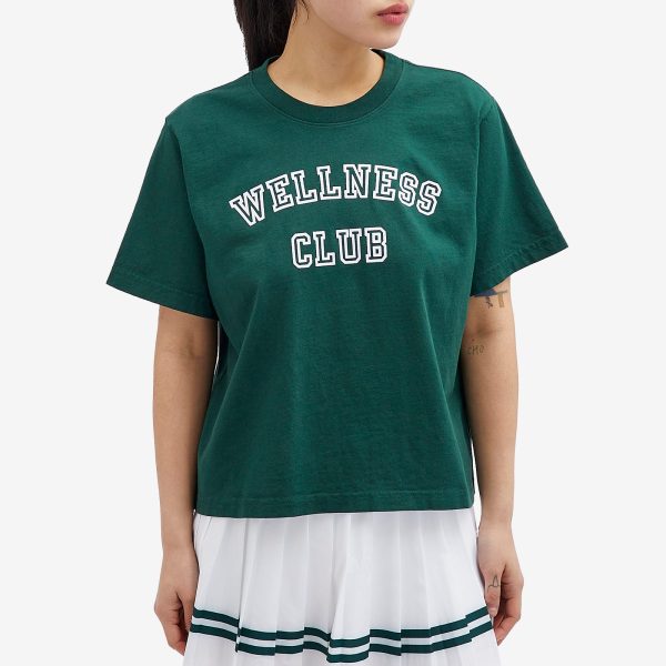 Sporty & Rich Wellness Club Cropped T-Shirt