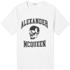 Alexander McQueen Varsity Skull Logo T-Shirt