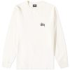 Stussy Long Sleeve Basic Pigment Dyed T-Shirt