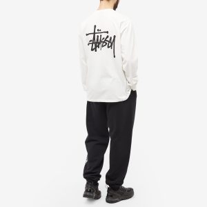 Stussy Long Sleeve Basic Pigment Dyed T-Shirt