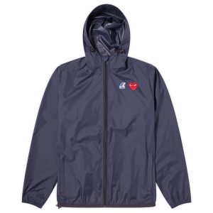 Comme des Garcons Play x K-Way Full Zip Packable Jacket