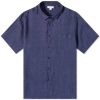 Sunspel Linen Short Sleeve Shirt