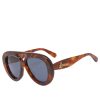 Loewe Acetate Curvy Sunglasses