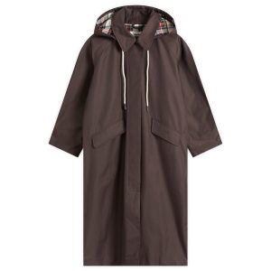 Barbour x Alexa Chung Hooded Trench Coat