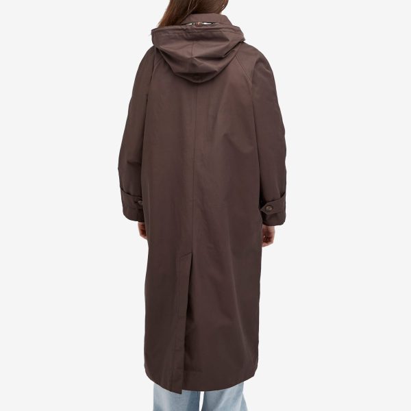 Barbour x Alexa Chung Hooded Trench Coat