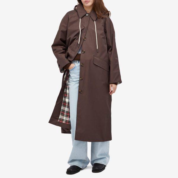 Barbour x Alexa Chung Hooded Trench Coat