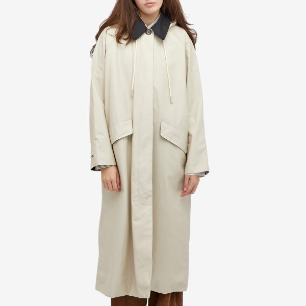 Barbour x Alexa Chung Hooded Trench Coat