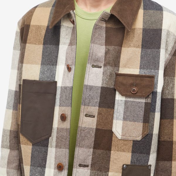 Junya Watanabe MAN Flannel Check Chore Jacket