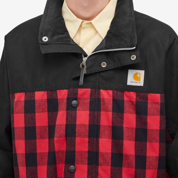 Junya Watanabe MAN x Carhartt Check Waxed Jacket