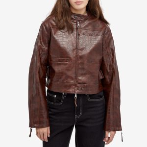 House Of Sunny Take A Trip Mini Racer Jacket