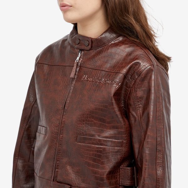 House Of Sunny Take A Trip Mini Racer Jacket