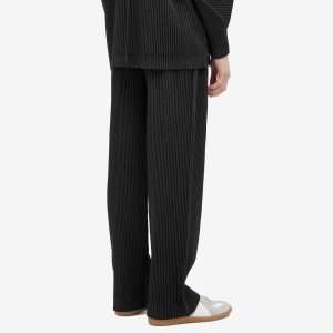 Homme Plissé Issey Miyake Pleated Slim Leg Trousers