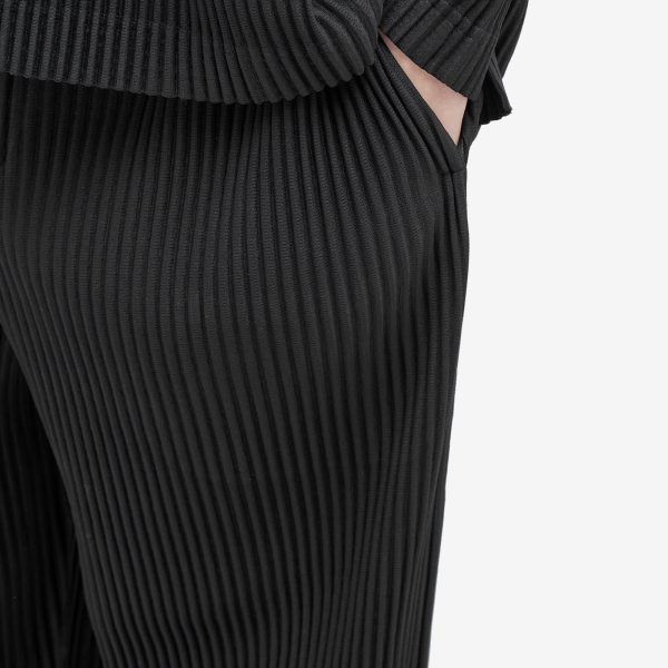 Homme Plissé Issey Miyake Pleated Slim Leg Trousers