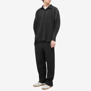 Homme Plissé Issey Miyake Pleated Slim Leg Trousers