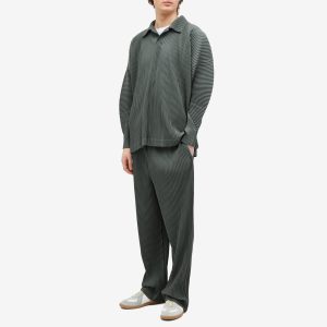 Homme Plissé Issey Miyake Pleated Slim Leg Trousers