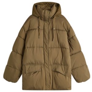 Closed cropped puffer jacket