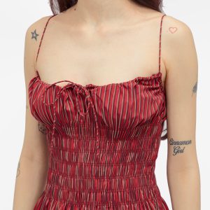 Faithfull The Brand Aya String Midi Dress