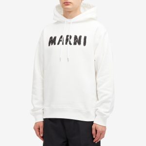 Marni Scribble Logo Hoodie