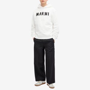 Marni Scribble Logo Hoodie