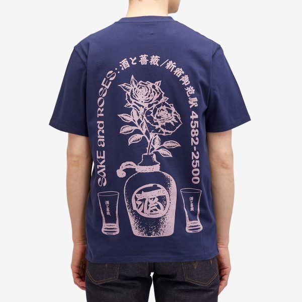 Edwin Sake and Roses T-Shirt