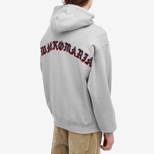 Wacko Maria Embroidered Gothic Logo Hoodie