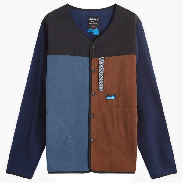 KAVU Brudenell Snap Fleece Cardigan