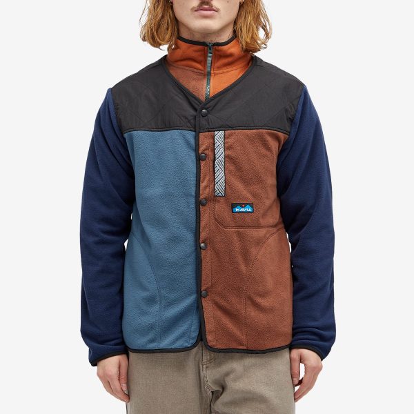 KAVU Brudenell Snap Fleece Cardigan