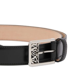 Alexander McQueen Seal Buckle Belt