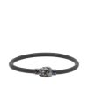 Alexander McQueen Rubber Cord Skull Bracelet