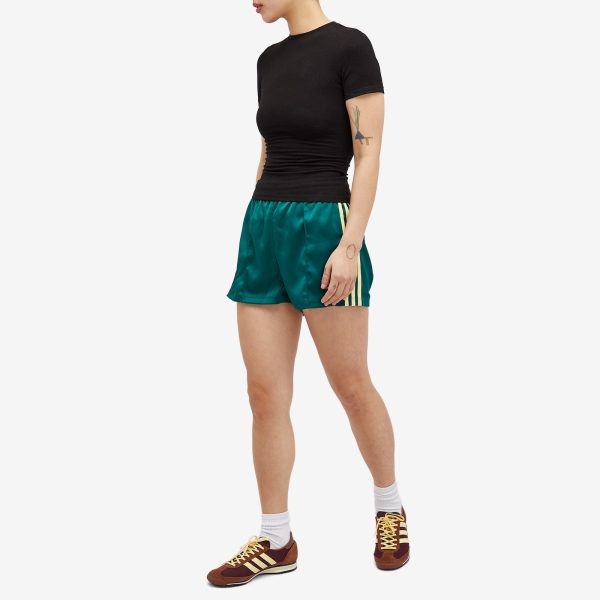 Adidas 3 Stripe Satin Short