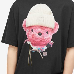 Acne Studios Exford Face Teddy Bear T-Shirt