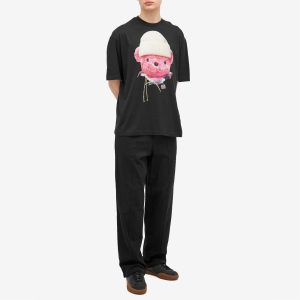 Acne Studios Exford Face Teddy Bear T-Shirt