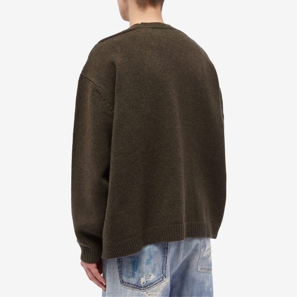 Studio Nicholson Hemyl Lambswool Crew Knit