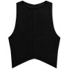 Joah Brown Curve Crop Tank