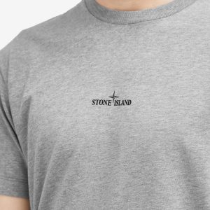 Stone Island Institutional Four Badge Back Print T-Shirt