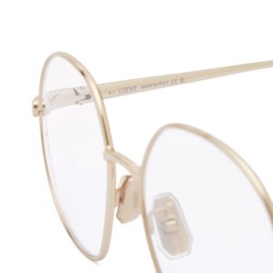 Loewe Slim Round Metal Glasses