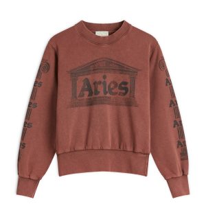 Aries Baby Fit Aged Ancient Column Sweatshirt