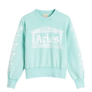 Aries Baby Fit Aged Ancient Column Sweatshirt