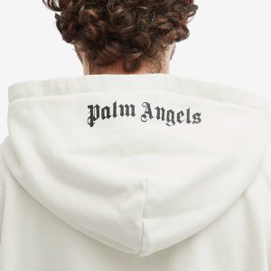 Palm Angels Classic Logo Embroidered Popover Hoodie