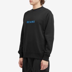 BEAMS Logo Crew Sweatshirt