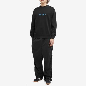 BEAMS Logo Crew Sweatshirt