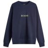 BEAMS Logo Crew Sweatshirt