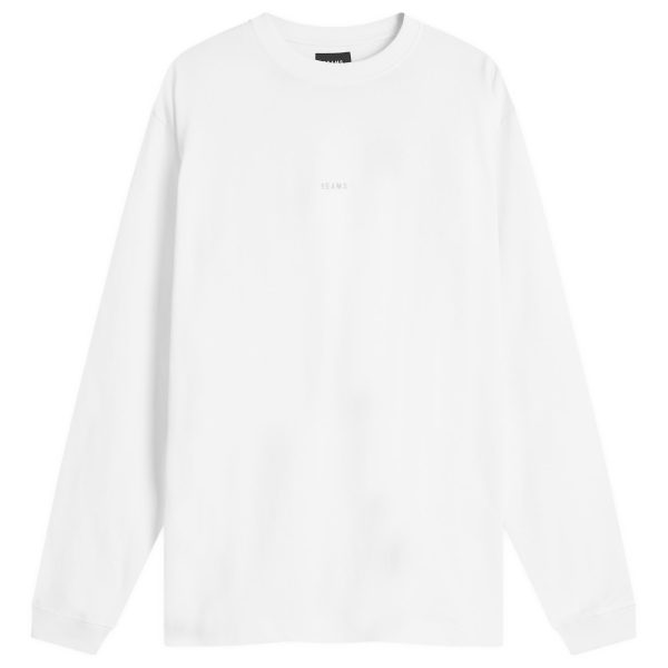 BEAMS Mini Logo Long Sleeve T-Shirt