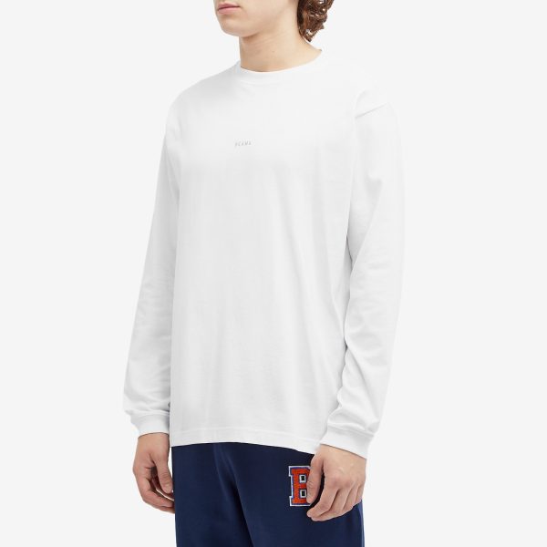 BEAMS Mini Logo Long Sleeve T-Shirt