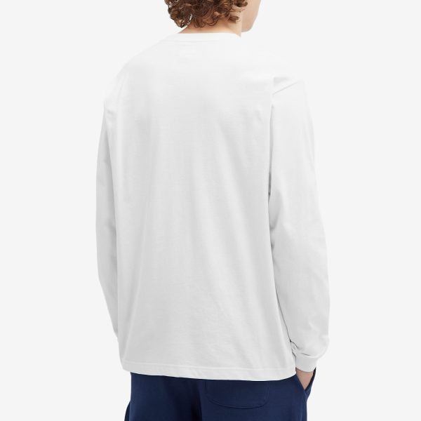 BEAMS Mini Logo Long Sleeve T-Shirt