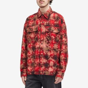 Palm Angels Logo Checked Shirt