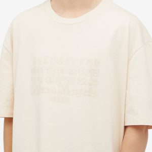 Maison Margiela Number Embroidery T-Shirt