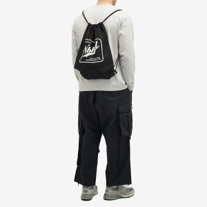 Neighborhood Logo Drawstring Tote Bag